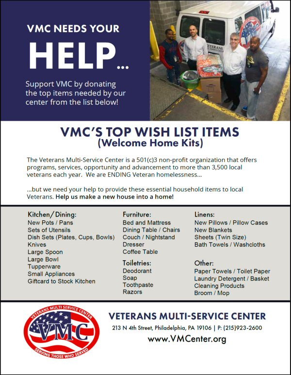 Donate Vmc Center