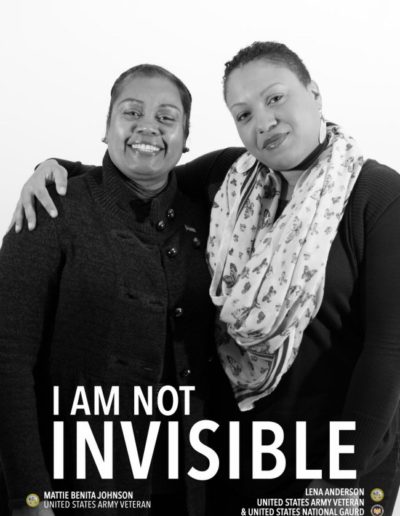 I Am Not Invisible Event - Lena Anderson and MattieI Benita Johnson